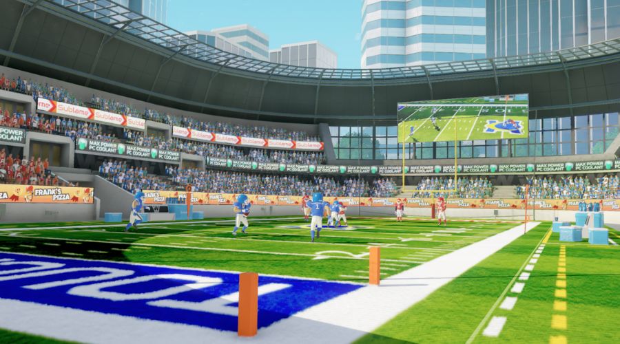 Touchdown on the iWall: the american football game on screen