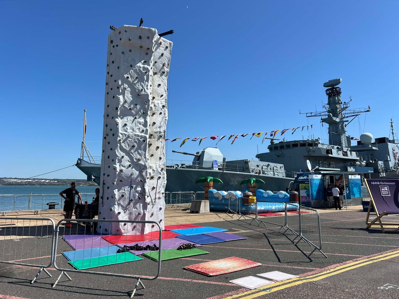Climbing Wall Monster Event Hire England
