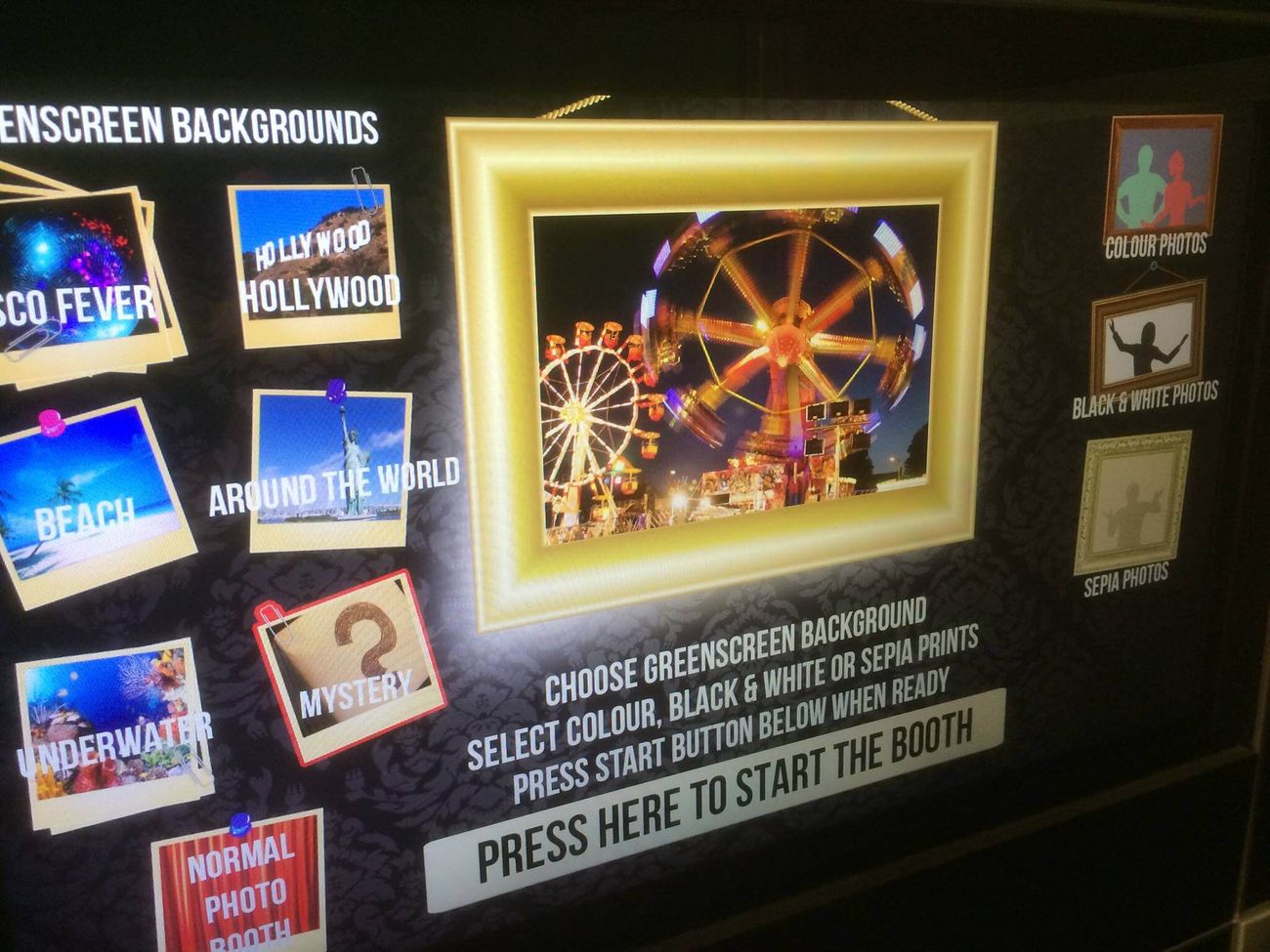 Green Screen Photo Booth