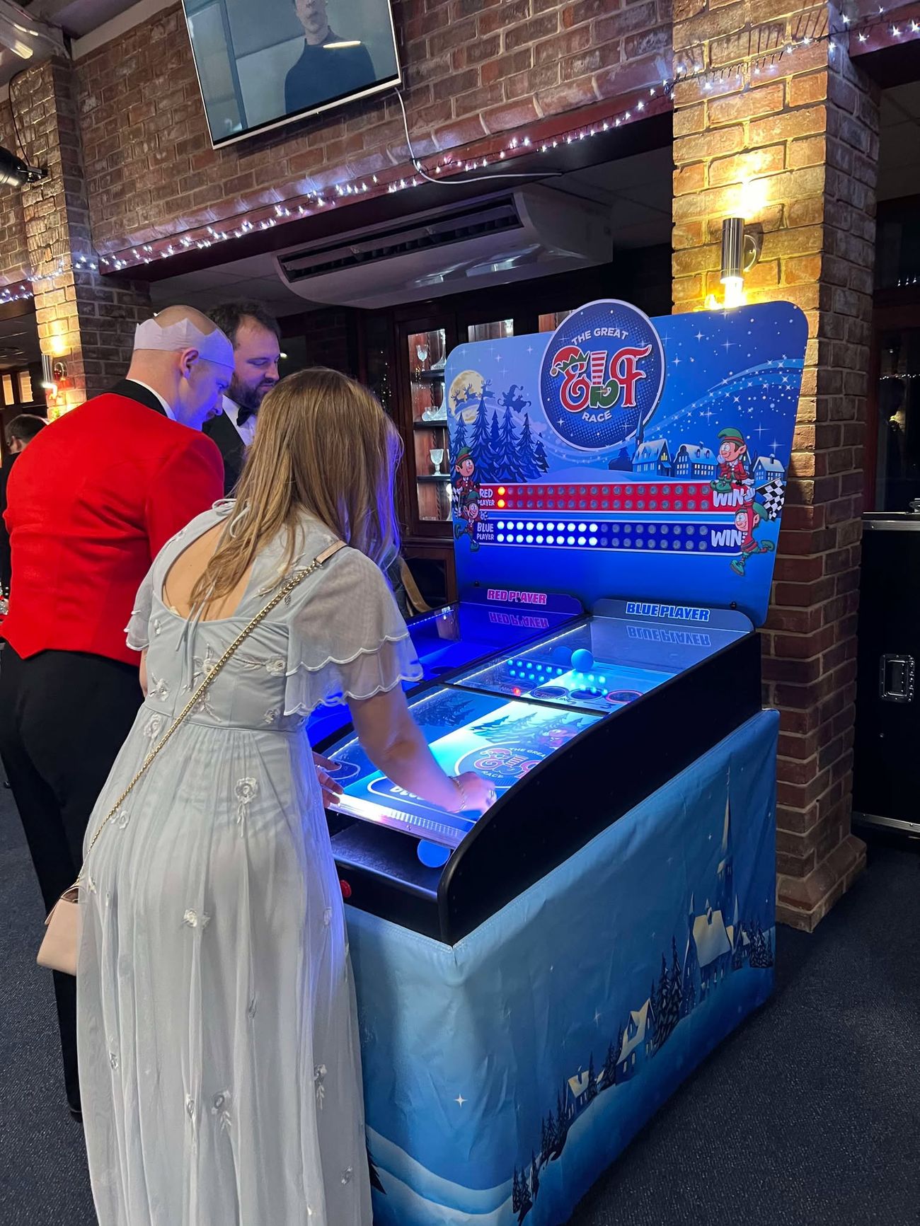 Roll And Bowl Elf Racing Derby Hire