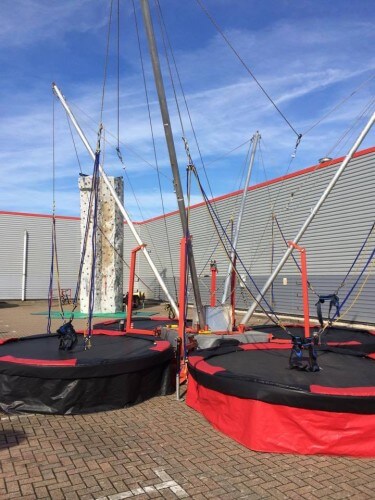 4-in-1 bungee trampoline