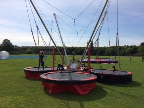 4-in-1 bungee trampoline