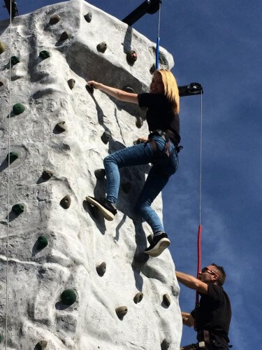 Climbing Wall Monster Event Hire England