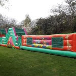 Jungle Assault Course Inflatable Rides and Slides Monster