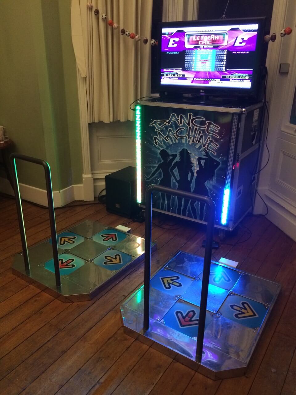 dance machine Monster Event Hire