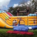 Pirate Assault Course Inflatable Party Hire