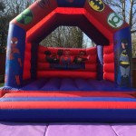 Superheroes Bouncy Castle