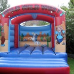 Western Bouncy Castle Monster Inflatable Rides