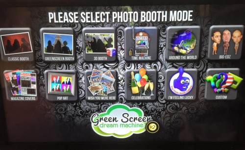 Green Screen Dream Machine photo booth