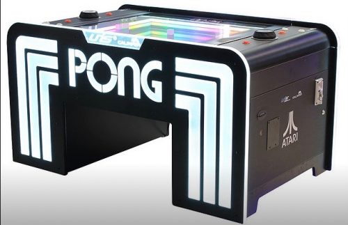 Atari pong retro games hire