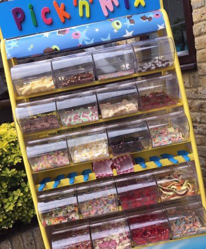 pick and mix sweet cart